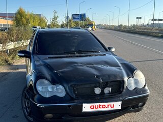 2001 Mercedes-Benz C-Класс 200 II (W203), чёрный, 300000 рублей, вид 5