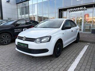 2014 Volkswagen Polo V, белый, 574000 рублей, вид 1