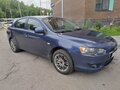 2008 Mitsubishi Lancer X, синий - вид 1