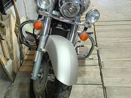 2004 Honda VTX 1300, серебристый, 500000 рублей, вид 1