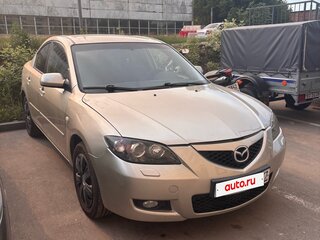 2007 Mazda 3 I (BK) Рестайлинг, серебристый, 515000 рублей, вид 1