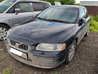 2006 Volvo S60 I Рестайлинг, чёрный, 590750 рублей, вид 4