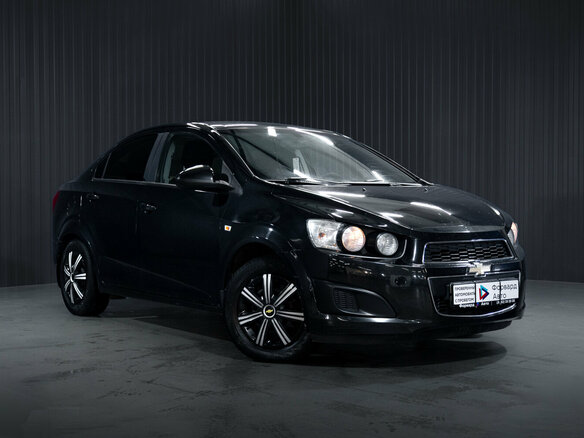 2012 Chevrolet Aveo II, чёрный, 659000 рублей