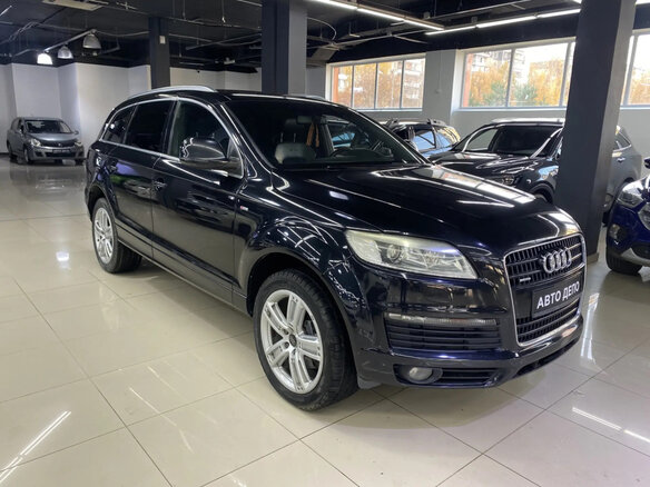 2008 Audi Q7 I (4L), чёрный, 1185000 рублей - вид 2