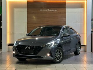 2021 Hyundai Solaris II Рестайлинг, серый, 1789000 рублей, вид 1