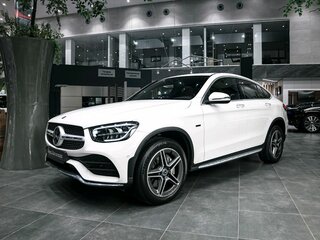 2020 Mercedes-Benz GLC Coupe 300 e I (C253) Рестайлинг, белый, 5990000 рублей, вид 1