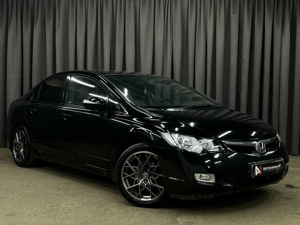 2007 Honda Civic VIII, чёрный, 789777 рублей - вид 3