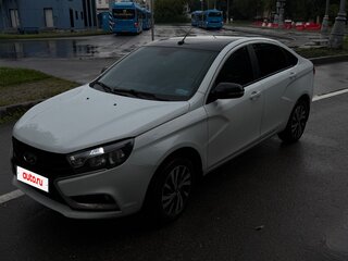 2021 Lada (ВАЗ) Vesta I, белый, 850000 рублей, вид 1