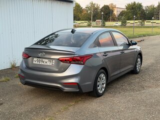 2019 Hyundai Solaris II, серый, 1360000 рублей, вид 3