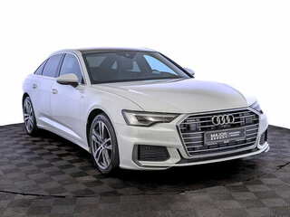 2020 Audi A6 45 TDI V (C8), белый, 5170000 рублей, вид 3