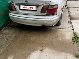 2001 Nissan Bluebird Sylphy I (G10), белый, 230000 рублей, вид 4