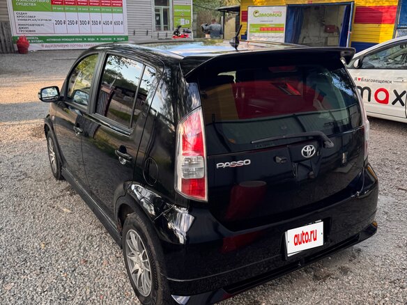 2005 Toyota Passo I (C10), чёрный, 400000 рублей - вид 3