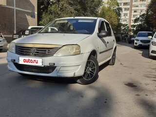 2012 Renault Logan I Рестайлинг, белый, 250000 рублей, вид 1