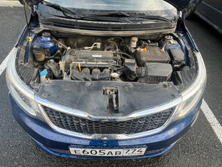 2015 Kia Rio III Рестайлинг, синий, 1160000 рублей, вид 5