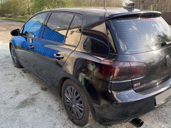 2011 Volkswagen Golf VI, чёрный, 620000 рублей - вид 5