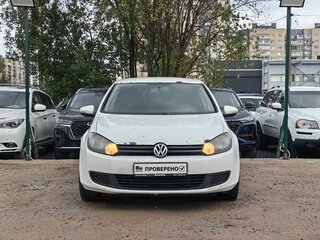 2012 Volkswagen Golf VI, белый, 349000 рублей, вид 2