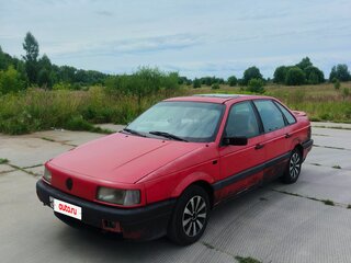 1991 Volkswagen Passat B3, красный, 150000 рублей, вид 1