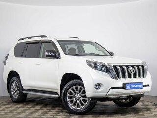 2016 Toyota Land Cruiser Prado 150 Series Рестайлинг 1, белый, 3499000 рублей, вид 1
