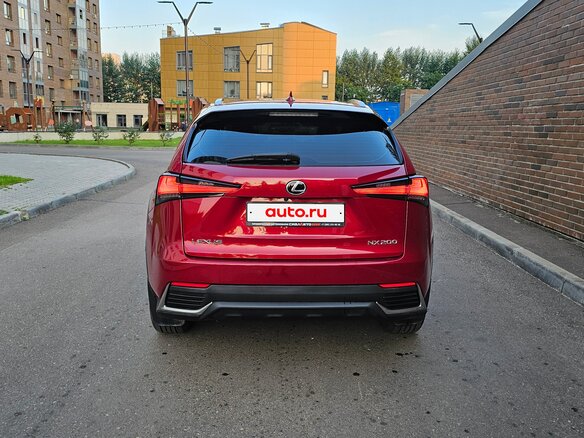 2019 Lexus NX 200 I Рестайлинг, красный, 3650000 рублей - вид 10