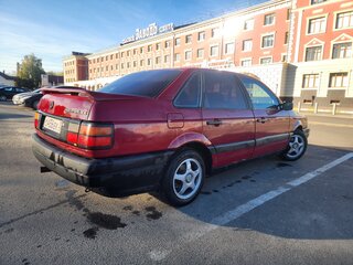 1992 Volkswagen Passat B3, красный, 150000 рублей, вид 2