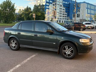 2003 Opel Astra G, зелёный, 450000 рублей, вид 3