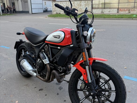 2020 Ducati Scrambler 800, оранжевый, 780000 рублей - вид 4