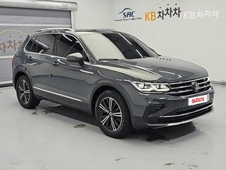 2023 Volkswagen Tiguan II Рестайлинг, серый, 2369017 рублей, вид 4