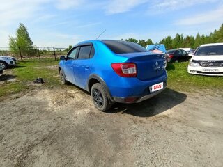 2021 Renault Logan Stepway II Рестайлинг, синий, 1074000 рублей, вид 5