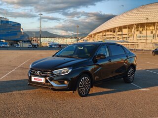 2024 Lada (ВАЗ) Aura, чёрный, 1670000 рублей, вид 1