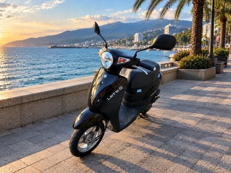 2018 Suzuki Lets 6, коричневый, 112000 рублей, вид 2