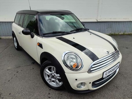 2013 Mini Clubman Cooper I Рестайлинг, белый, 935000 рублей, вид 4