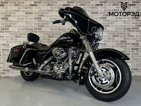 2008 Harley-Davidson Street Glide, чёрный, 1065000 рублей - вид 3