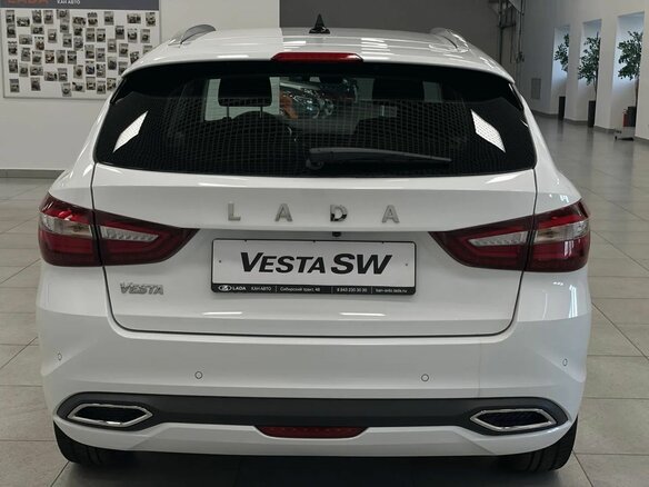 2026 Lada (ВАЗ) Vesta SW I Рестайлинг (NG), белый - вид 3