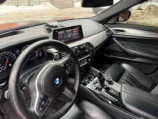 2019 BMW 5 серии 530i xDrive VII (G30/G31/G38), чёрный, 3500000 рублей, вид 3