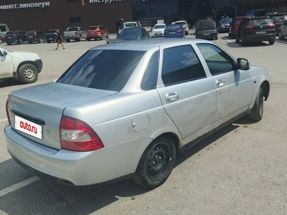 2011 Lada (ВАЗ) Priora I, серебристый - вид 9