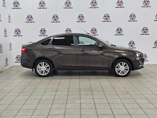 2016 Lada (ВАЗ) Vesta I, коричневый, 598000 рублей, вид 4