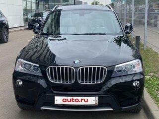 2014 BMW X3 28i xDrive II (F25), чёрный, 2199000 рублей, вид 2