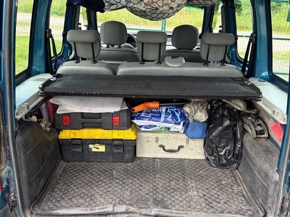 2008 Renault Kangoo I Рестайлинг, синий, 380000 рублей - вид 21
