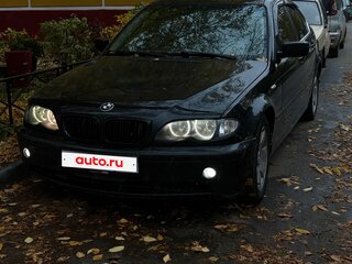 2003 BMW 3 серии 320i IV (E46) Рестайлинг, чёрный, 690000 рублей, вид 1