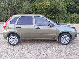 2013 Lada (ВАЗ) Kalina II, зелёный, 365000 рублей, вид 5