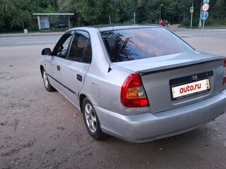2005 Hyundai Accent ТагАЗ II, серебристый, 150000 рублей, вид 5