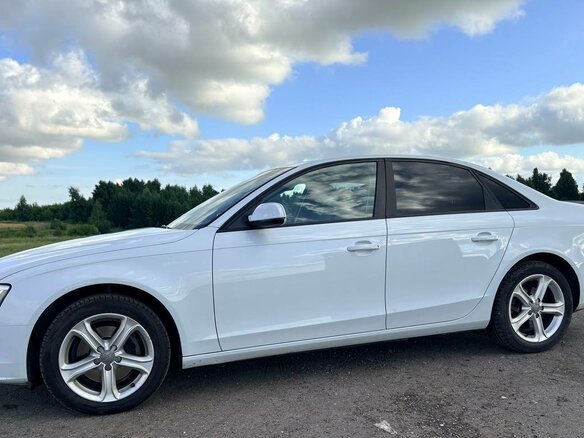 2013 Audi A4 IV (B8) Рестайлинг, белый, 1250000 рублей - вид 6