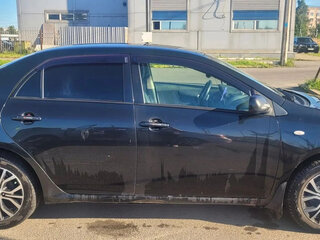 2007 Toyota Corolla X (E140, E150), чёрный, 680000 рублей, вид 3