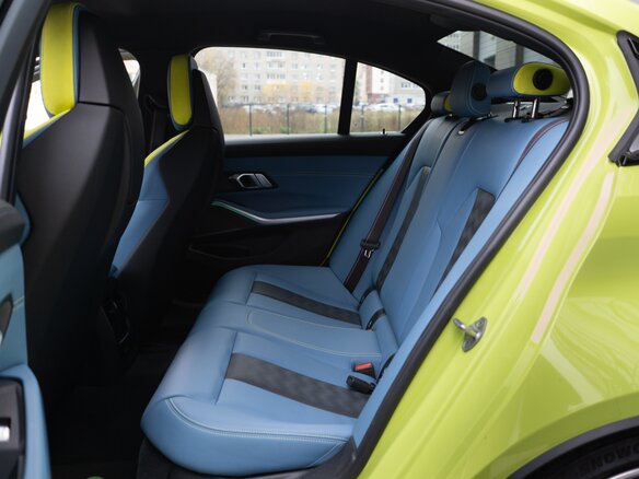 2022 BMW M3 Competition Package VI (G80), жёлтый, 9300000 рублей - вид 15