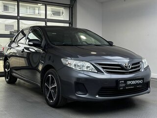 2010 Toyota Corolla X (E140, E150) Рестайлинг, серый, 999000 рублей, вид 3