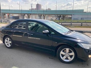 2008 Honda Civic VIII Рестайлинг, чёрный, 930000 рублей, вид 4