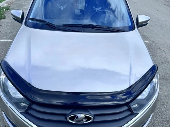 2021 Lada (ВАЗ) Granta I Рестайлинг, бежевый, 600000 рублей - вид 2