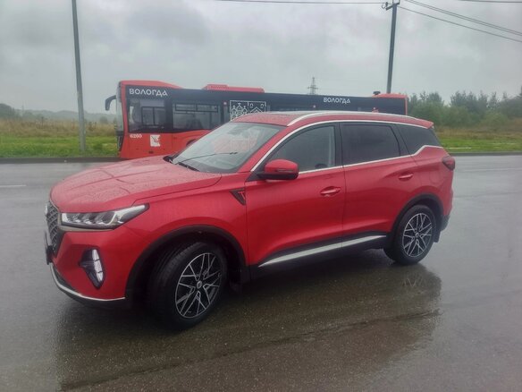 2023 Chery Tiggo 7 Pro Max I, красный, 1750000 рублей - вид 5