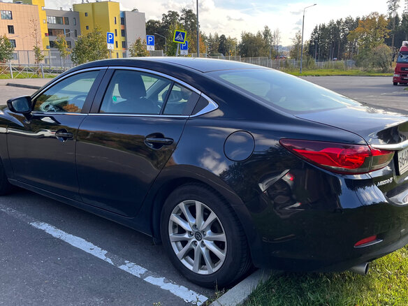 2015 Mazda 6 III (GJ) Рестайлинг, чёрный, 1850000 рублей - вид 10