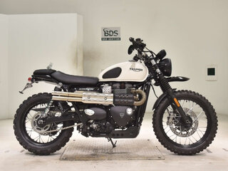 2019 Triumph Scrambler, белый, 860000 рублей, вид 1